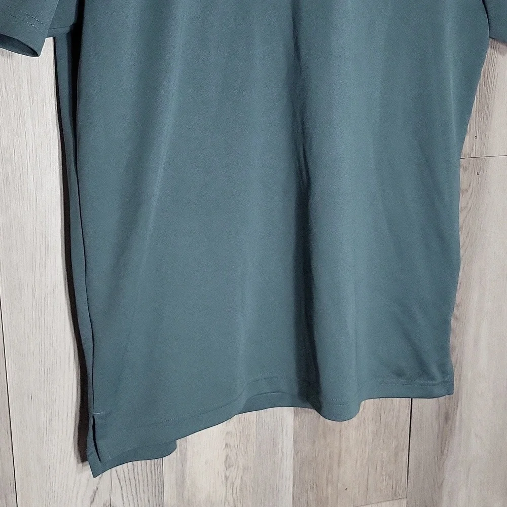 Adidas Mens Medium‎ Novelty Colorblock Jersey Golf Polo Shirt Preppy Sports